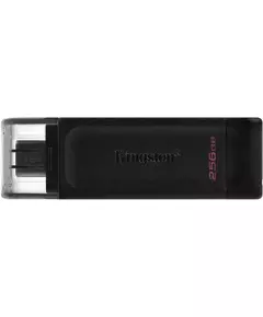 Купить Флеш-диск Kingston DataTraveler 70 256Gb Type-C USB3.2 черный [DT70/256GB], картинка № 2 в Иркутске в компании Зеон