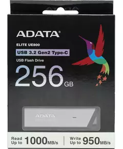 Купить Флеш-диск AData 256Gb UE800 Type-C USB3.2 серебристый [AELI-UE800-256G-CSG], картинка № 6 в Иркутске в компании Зеон