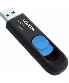 Купить Флеш-диск AData 512Gb DashDrive UV128 USB3.0 черный/синий [AUV128-512G-RBE], картинка № 4 в Иркутске в компании Зеон