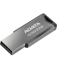 Купить Флеш-диск AData 512Gb UV350 USB3.0 серебристый [AUV350-512G-RBK] в Иркутске в компании Зеон