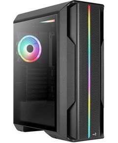 Купить Корпус AeroCool Splinter Duo-G-BK-v1 MidiTower ATX, Glass Window, USB3.0 x2, 3x 120mm Duo ARGB fans в Иркутске в компании Зеон