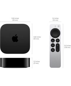 Купить Медиаплеер Apple TV 4K A2843 128Gb [MN893LL/A], картинка № 6 в Иркутске в компании Зеон