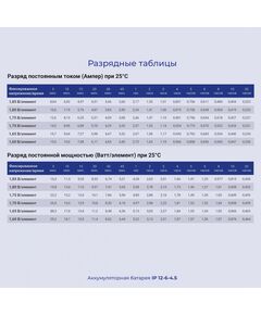 Купить Батарея для ИБП Ippon IP6-4.5 6В 4.5Ач [769317], картинка № 8 в Иркутске в компании Зеон