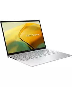 Купить Ноутбук Asus Zenbook 14 UX3402VA-KP697 Core i5 13500H/16Gb/512Gb SSD/WiFi/BT/Cam/Int/14" IPS WQXGA/noOS/silver/сумка [90NB10G6-M014Z0], картинка № 9 в Иркутске в компании Зеон