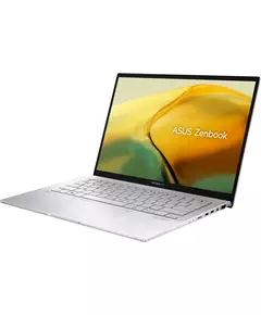 Купить Ноутбук Asus Zenbook 14 UX3402VA-KP697 Core i5 13500H/16Gb/512Gb SSD/WiFi/BT/Cam/Int/14" IPS WQXGA/noOS/silver/сумка [90NB10G6-M014Z0], картинка № 2 в Иркутске в компании Зеон