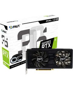 Купить Видеокарта Palit GeForce RTX 3060 12Gb LHR PA-RTX3060 DUAL OC retail PCI-E [NE63060T19K9-190AD] в Иркутске в компании Зеон