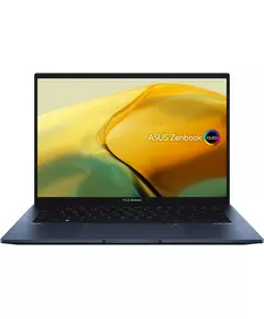 Купить Ноутбук Asus Zenbook 14 OLED UX3402VA-KM749 Core i7 13700H/16Gb/1Tb SSD/WiFi/BT/Cam/Int/14" OLED 2.8K/noOS/blue/сумка [90NB10G1-M015S0] в Иркутске в компании Зеон