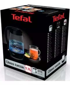 Купить Чайник электрический TEFAL KO450832 1.7л, черный, стекло/пластик, картинка № 2 в Иркутске в компании Зеон