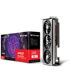 Купить Видеокарта Sapphire Radeon RX 7700XT NITRO+ GAMING OC 12Gb PCI-E 4.0 192bit GDDR6 2276/18000 HDMIx2 DPx2 HDCP Ret [11335-02-20G], картинка № 2 в Иркутске в компании Зеон