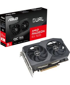 Купить Видеокарта Asus Radeon RX 7600 8Gb PCI-E 4.0 128bit GDDR6 2280/17500 HDMIx1 DPx3 HDCP RTL [DUAL-RX7600-O8G-V2] в Иркутске в компании Зеон