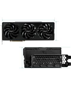 Купить Видеокарта Palit GeForce RTX 4070TI SUPER JETSTREAM OC 16Gb PCI-E 4.0 256bit GDDR6X 2340/21000 HDMIx1 DPx3 HDCP RTL [NED47TSS19T2-1043J], картинка № 4 в Иркутске в компании Зеон