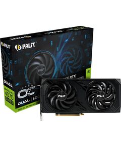 Купить Видеокарта Palit GeForce RTX 4070  SUPER DUAL OC 12Gb PCI-E 4.0 192bit GDDR6X 1980/21000 HDMIx1 DPx3 HDCP RTL [NED407SS19K9-1043D], картинка № 9 в Иркутске в компании Зеон