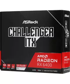 Купить Видеокарта ASRock Radeon RX 6400 4Gb PCI-E 4.0 64bit GDDR6 1923/16000 HDMIx1 DPx1 HDCP RTL [RX6400 CLI 4G], картинка № 8 в Иркутске в компании Зеон