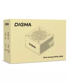 Купить Блок питания Digma DPSU-350W ATX 350W (20+4pin) 120mm fan 2xSATA RTL, картинка № 5 в Иркутске в компании Зеон