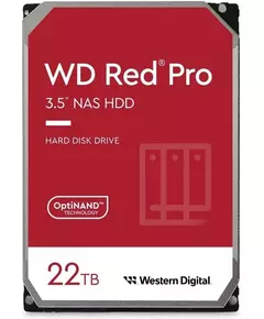 Купить Жесткий диск Western Digital 22Tb NAS Red Pro SATA-III 7200rpm 512Mb 3.5" [WD221KFGX], картинка № 2 в Иркутске в компании Зеон