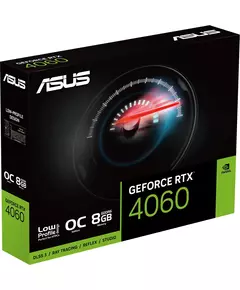 Купить Видеокарта Asus GeForce RTX 4060 8Gb PCI-E 4.0 128bit GDDR6 2490/17000 HDMIx2 DPx2 HDCP RTL low profile [RTX4060-O8G-LP-BRK], картинка № 4 в Иркутске в компании Зеон