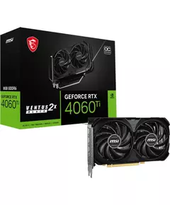 Купить Видеокарта MSI GeForce RTX 4060TI 8Gb PCI-E 4.0 128bit GDDR6 2565/18000 HDMIx1 DPx3 HDCP RTL [RTX 4060 TI 8G VENTUS 2XBLE1OC], картинка № 2 в Иркутске в компании Зеон