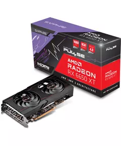 Купить Видеокарта Sapphire Radeon RX 6650XT PULSE GAMING OC 8Gb PCI-E 4.0 128bit GDDR6 2410/17500 HDMIx1 DPx3 HDCP RTL [11319-07-20G], картинка № 3 в Иркутске в компании Зеон