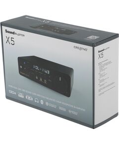 Купить Звуковая карта Creative USB Sound Blaster X5 (Cirrus Logic CS43198) 5.1 RTL [70SB182000000], картинка № 17 в Иркутске в компании Зеон