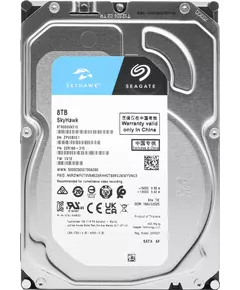 Купить Жесткий диск Seagate 8Tb Video Skyhawk 4KN SATA-III 7200rpm 256Mb 3.5" [ST8000VX010] в Иркутске в компании Зеон