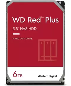 Купить Жесткий диск Western Digital 6Tb NAS Red Plus SATA-III 5640rpm 256Mb 3.5" [WD60EFPX] в Иркутске в компании Зеон