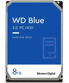 Купить Жесткий диск Western Digital 8Tb Desktop Blue SATA-III 5640rpm 256Mb 3.5" [WD80EAAZ], картинка № 2 в Иркутске в компании Зеон