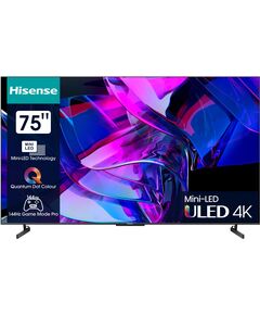 Купить ЖК-телевизор Hisense 75U7KQ 75" QLED 4K Ultra HD 120Hz DVB-T DVB-T2 DVB-C DVB-S DVB-S2 USB WiFi Smart TV темно-серый, картинка № 2 в Иркутске в компании Зеон