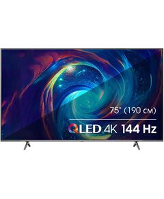 Купить ЖК-телевизор Hisense 75E7KQ PRO 75" QLED 4K Ultra HD 120Hz DVB-T DVB-T2 DVB-C DVB-S DVB-S2 USB WiFi Smart TV темно-серый в Иркутске в компании Зеон