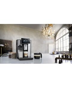 Купить Кофемашина DeLonghi Primadonna Soul ECAM610.74.MB 1450Вт черный/серебристый, картинка № 18 в Иркутске в компании Зеон