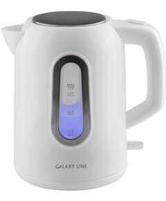 Купить Чайник Galaxy Line GL0212 1.7л. 2200Вт белый корпус: пластик, картинка № 2 в Иркутске в компании Зеон