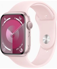 Купить Смарт-часы Apple Watch Series 9 A2980 45мм OLED корпус розовый Sport Band ремешок светло-розовый размер 160-210мм [MR9H3ZP/A], картинка № 3 в Иркутске в компании Зеон