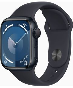 Купить Смарт-часы Apple Watch Series 9 A2978 41мм OLED корпус темная ночь Sport Band ремешок темная ночь размер браслета 150-200мм [MR8X3LL/A], картинка № 2 в Иркутске в компании Зеон