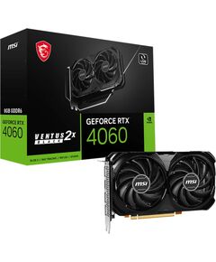 Купить Видеокарта MSI GeForce RTX 4060 8Gb PCI-E 4.0 128bit GDDR6 2475/17000 HDMIx1 DPx3 HDCP RTL [RTX 4060 VENTUS 2X BLACK 8G], картинка № 5 в Иркутске в компании Зеон