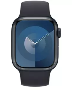 Купить Смарт-часы Apple Watch Series 9 A2978 41мм OLED корпус темная ночь Solo Loop ремешок темная ночь размер браслета 2 [MR9L3LL/A/MT9M3AM/A], картинка № 2 в Иркутске в компании Зеон