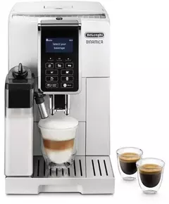 Купить Кофемашина DeLonghi Dinamica ECAM350.55.W 1450Вт белый, картинка № 2 в Иркутске в компании Зеон