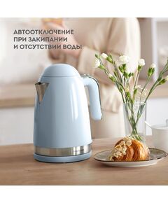 Купить Чайник Galaxy Line GL0332 1.7л. 2200Вт голубой корпус: металл/пластик, картинка № 3 в Иркутске в компании Зеон