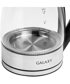 Купить Чайник Galaxy Line GL0556 1.8л. 2200Вт нержавеющая сталь/черный корпус: стекло/металл/пластик, картинка № 13 в Иркутске в компании Зеон