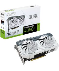 Купить Видеокарта Asus GeForce RTX 4060TI 8Gb PCI-E 4.0 128bit GDDR6 2565/18000 HDMIx1 DPx3 HDCP RTL [DUAL-RTX4060TI-O8G-WHITE], картинка № 7 в Иркутске в компании Зеон