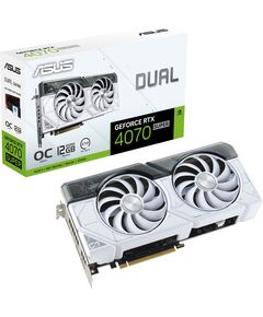 Купить Видеокарта Asus GeForce RTX 4070 Super 12Gb PCI-E 4.0 192bit GDDR6X 2520/21000 HDMIx1 DPx3 HDCP RTL [DUAL-RTX4070S-O12G-WHITE], картинка № 4 в Иркутске в компании Зеон