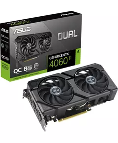 Купить Видеокарта Asus GeForce RTX 4060TI 8Gb PCI-E 4.0 128bit GDDR6 2565/18000 HDMIx1 DPx3 HDCP RTL [DUAL-RTX4060TI-O8G-EVO] в Иркутске в компании Зеон