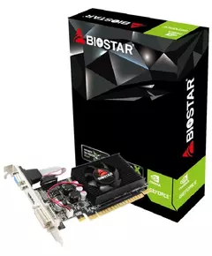 Купить Видеокарта BioStar GeForce 210 1Gb PCI-E 64bit DDR3 589/1333 DVIx1 HDMIx1 CRTx1 RTL low profile (G210-1GB D3 LP) [VN2103NHG6] в Иркутске в компании Зеон