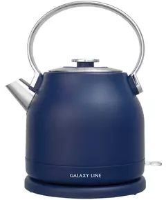 Купить Чайник Galaxy Line GL0334 1.5л. 2200Вт синий корпус: нерж.сталь в Иркутске в компании Зеон