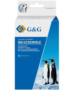 Купить Картридж струйный G&G GG-LC3239XLC голубой (52мл) для Brother HL-J6000DW/J6100DW, картинка № 2 в Иркутске в компании Зеон