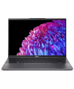 Купить Ноутбук Acer Swift Go 14 SFG14-63-R57X Ryzen 7 8845HS 16Gb SSD1Tb AMD Radeon 14" OLED 2.8K (2880x1800) Windows 11 Home metall WiFi BT Cam [NX.KTSCD.003] в Иркутске в компании Зеон