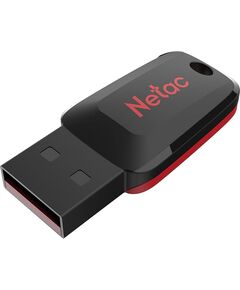 Купить Флеш-диск Netac 16Gb USB2.0 черный/красный [NT03U197N-016G-20BK], картинка № 2 в Иркутске в компании Зеон