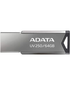 Купить Флеш-диск AData 64Gb USB2.0 серебристый [AUV250-64G-RBK] в Иркутске в компании Зеон