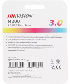 Купить Флеш-диск Hikvision 128Gb USB3.0 серебристый [HS-USB-M200 128G U3], картинка № 3 в Иркутске в компании Зеон