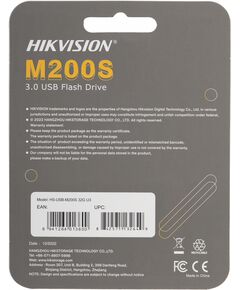 Купить Флеш-диск Hikvision 32Gb USB3.0 серебристый/черный [HS-USB-M200S/32G/U3], картинка № 3 в Иркутске в компании Зеон