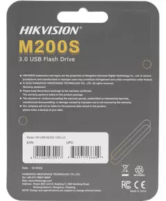 Купить Флеш-диск Hikvision 128Gb USB3.0 серебристый/черный [HS-USB-M200S/128G/U3], картинка № 3 в Иркутске в компании Зеон