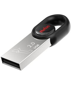 Купить Флеш-диск Netac 64Gb USB2.0 серебристый/черный [NT03UM2N-064G-20BK], картинка № 4 в Иркутске в компании Зеон